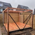 Vlonder en overkapping